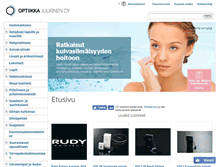 Tablet Screenshot of optiikkajuurinen.fi